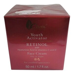 RETINOL Face Cream Day‎ Night AVA Youth Activator  Hyaluronic Vitamins C-E NEW
